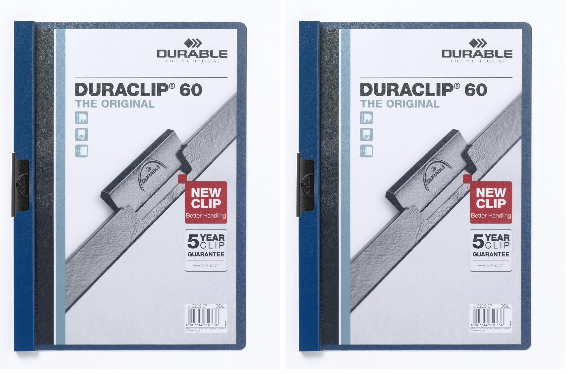 durable-duraclip-original-60-klemm-mappe-a4-dunkelblau-5-st-ck image 6