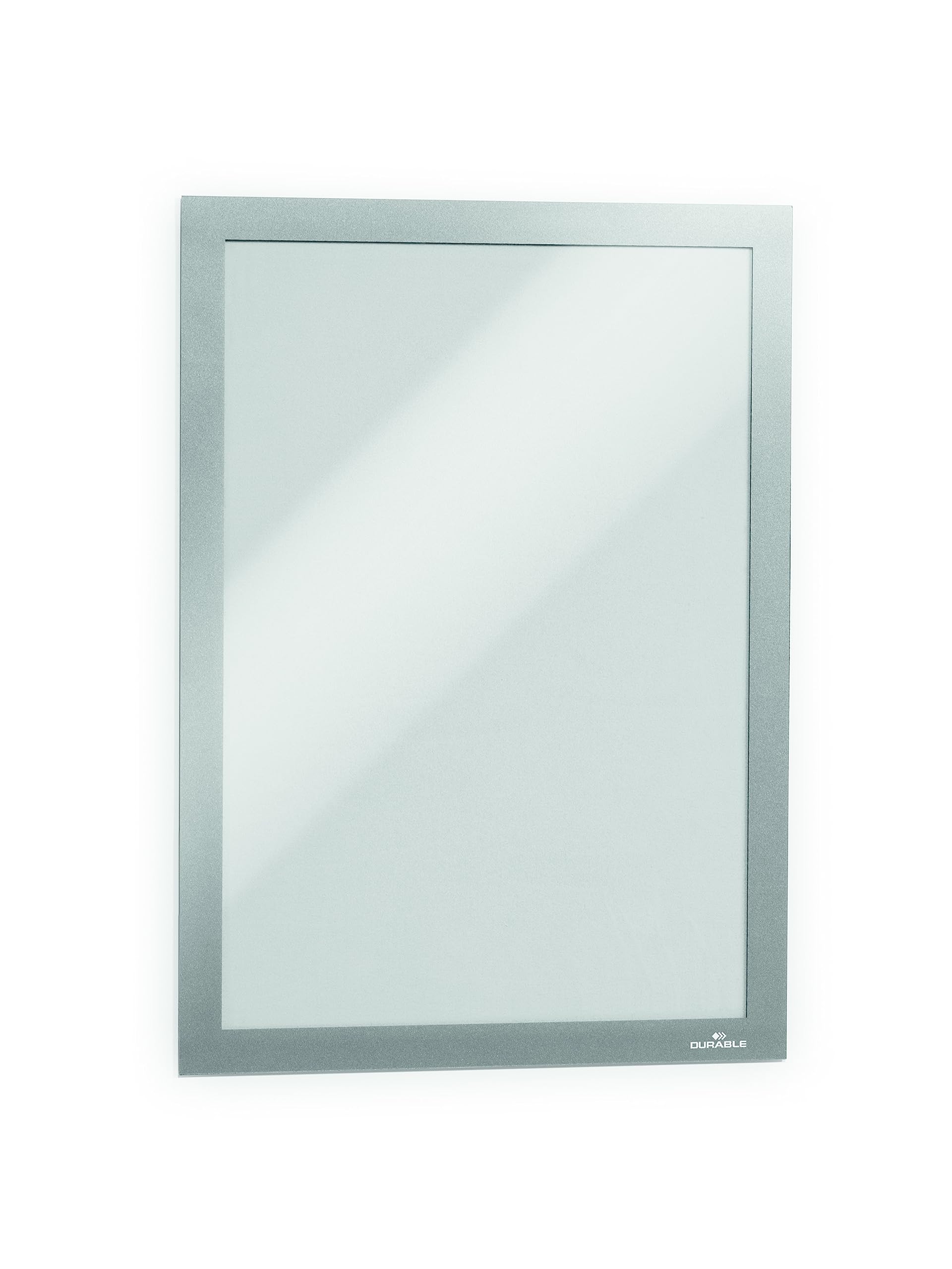 durable-duraframe-info-rahmen-a4-selbstklebend-silber-2-st-ck image 2