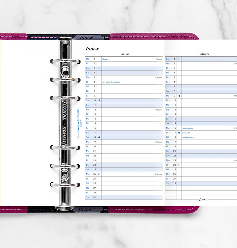 filofax-jahresplaner-2026-personal-deutsch-leporello image 2