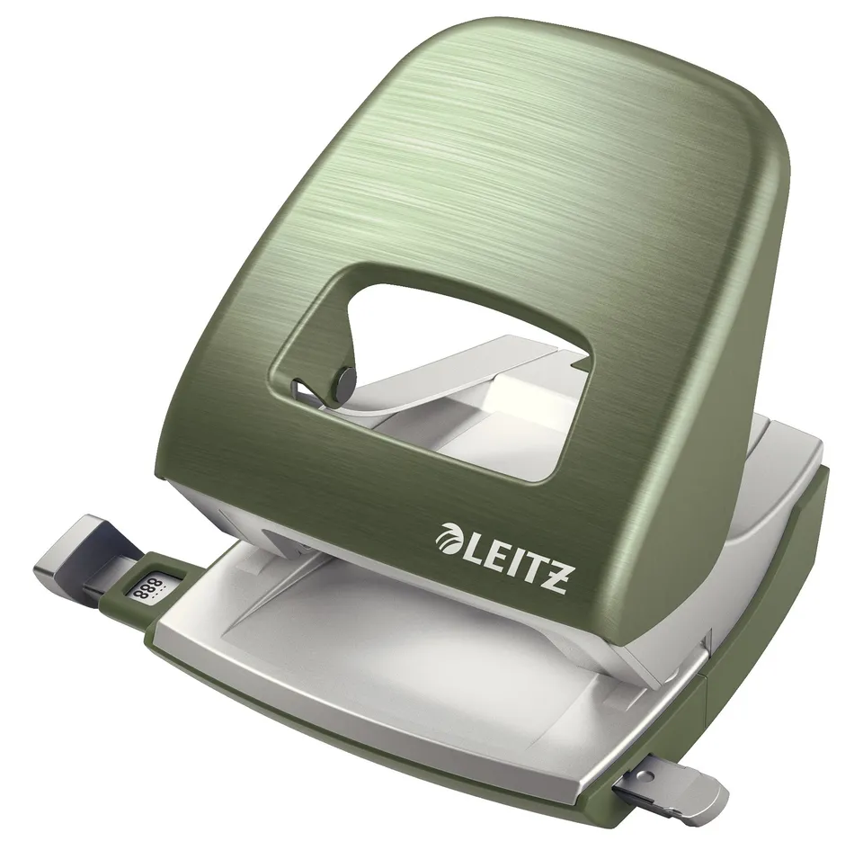 leitz-style-b-ro-locher-aus-metall-f-r-30-blatt-seladon-gr-n-50066053 image 1