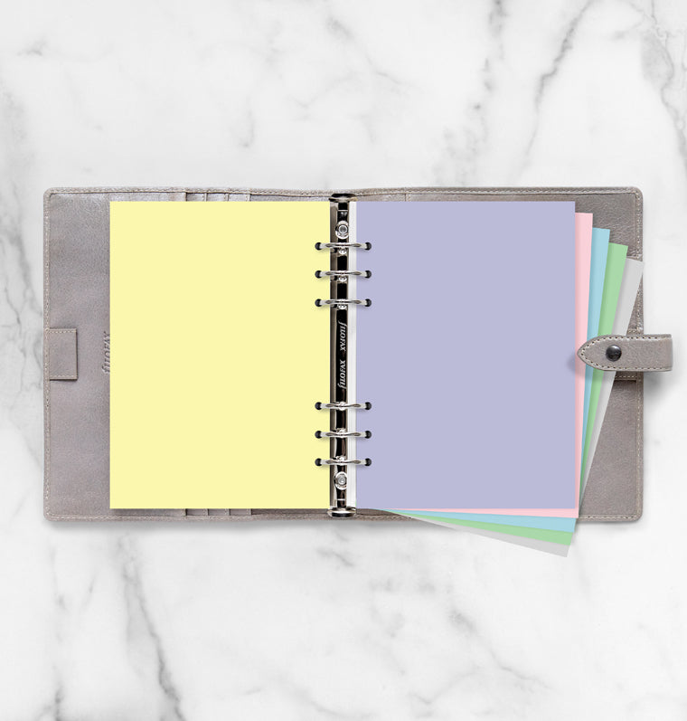 filofax-organiser-einlage-notizpapier-pastel-blanko-a5 image 3
