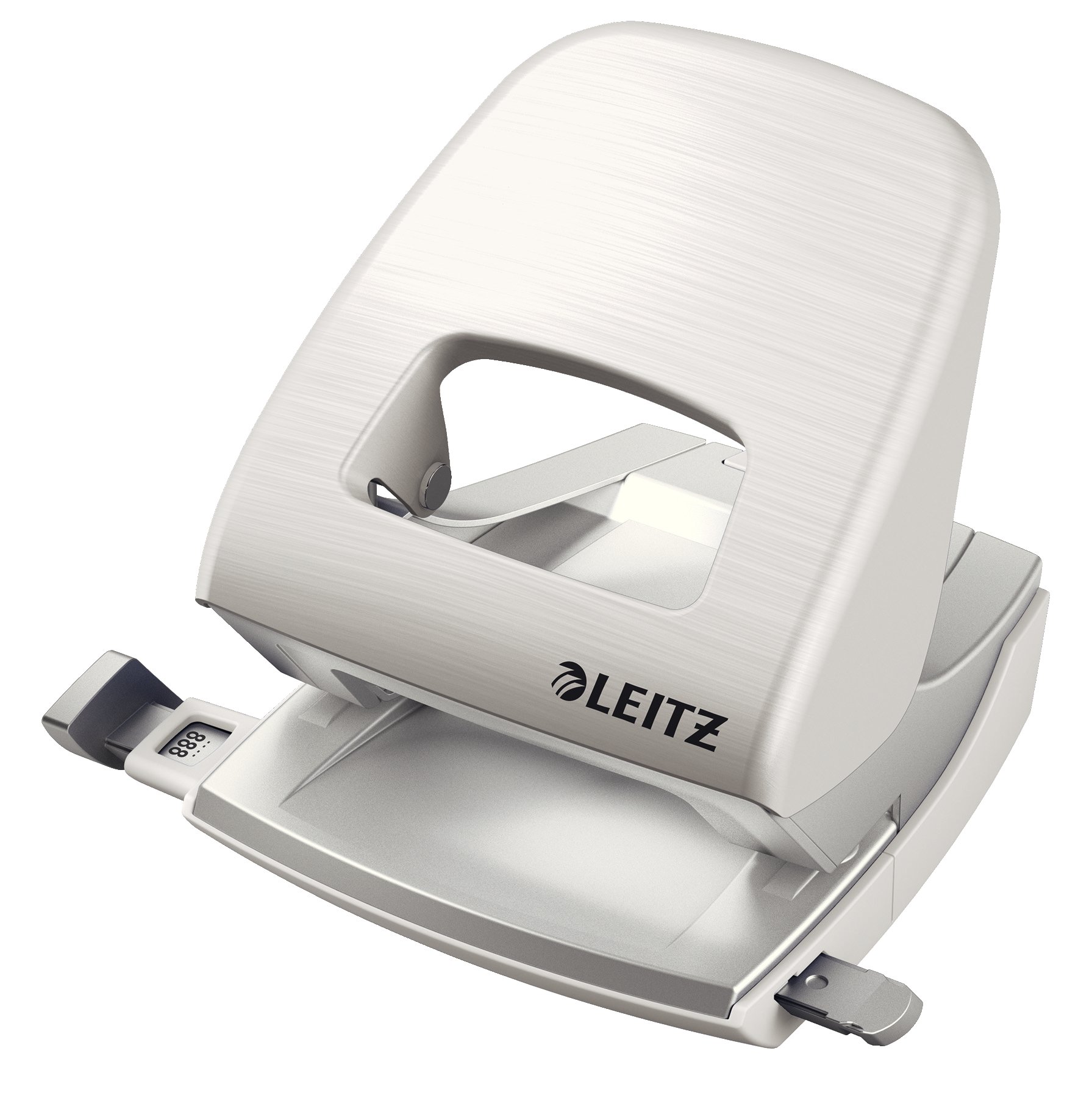 leitz-style-b-rolocher-50066004-f-r-30-blatt-metall-arktik-wei image 1