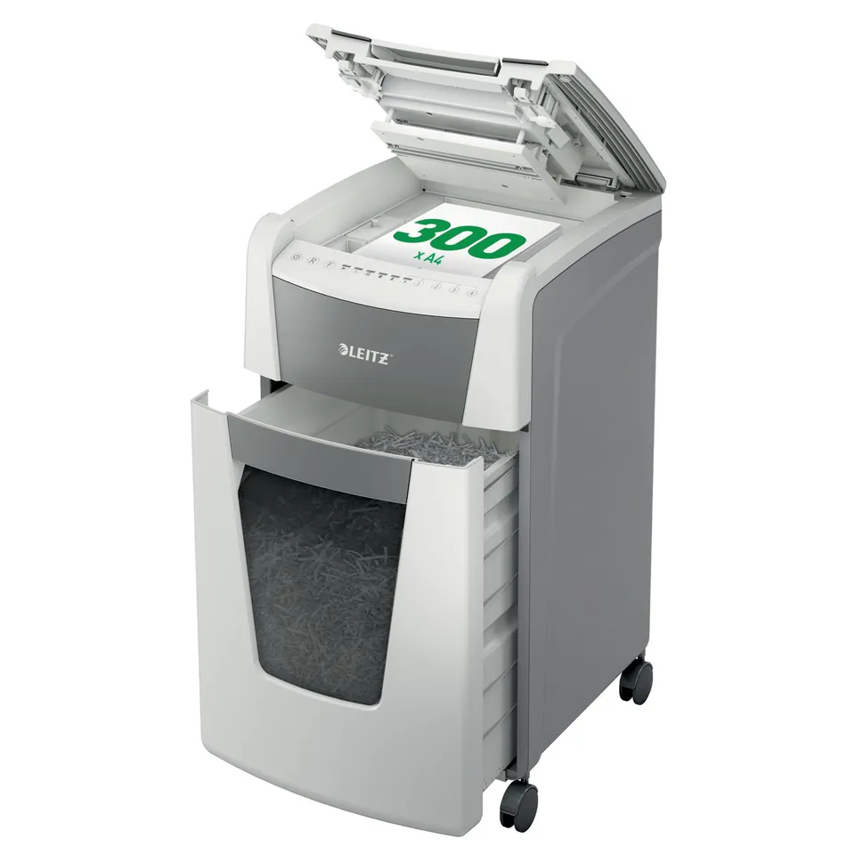 leitz-iq-autofeed-300-p4-aktenvernichter-mit-300-blatt-einzug image 1