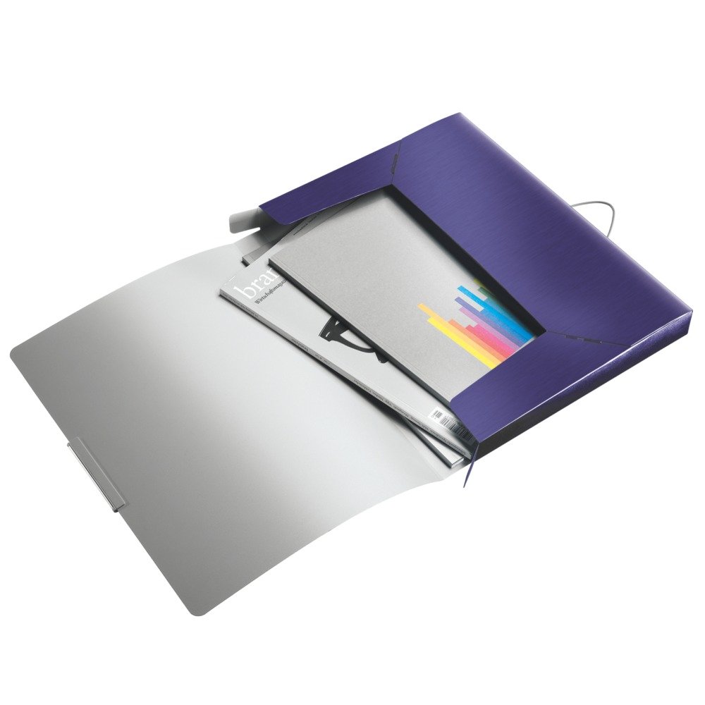 leitz-39560069-ablagebox-style-a4-pp-30mm-titanblau image 2