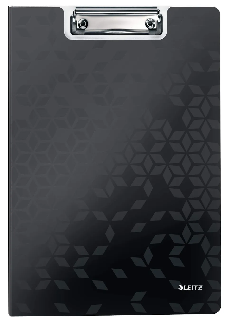 leitz-wow-a4-klemmbrettmappe-mit-abdeckung-polyfoam-schwarz-f-r-80-blatt image 1