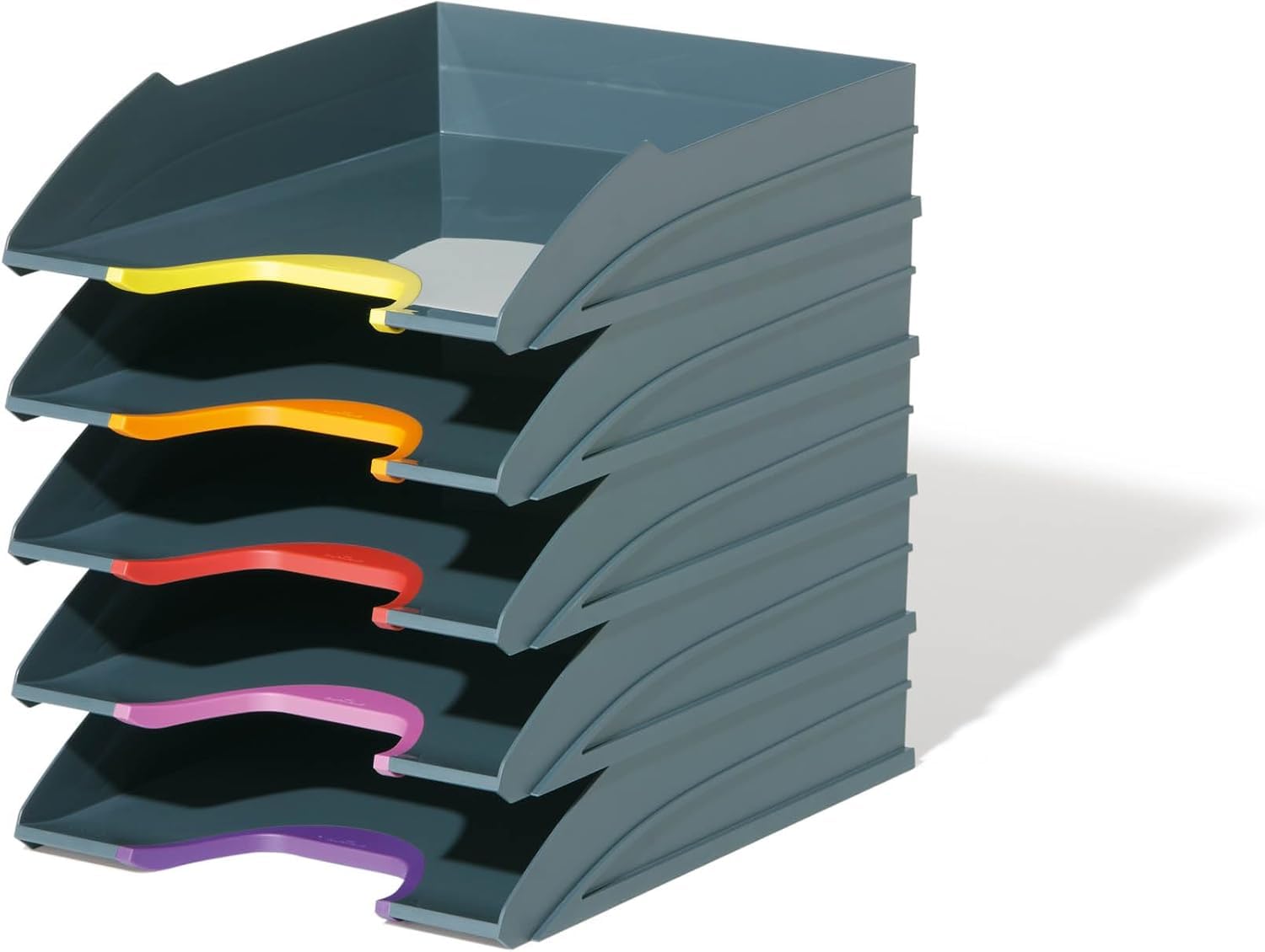 durable-varicolor-briefablage-a4-5-f-cher-anthrazit-770557 image 5