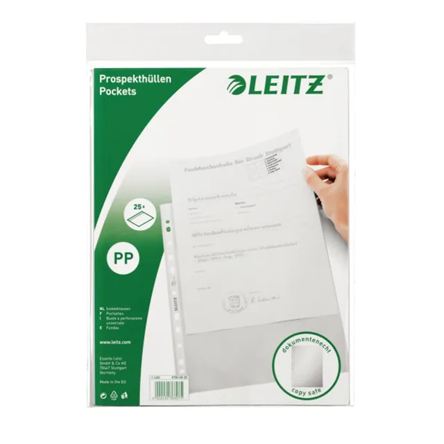 leitz-standard-prospekth-llen-a4-matt-25-st-ck-0-065-mm-47966003 image 1