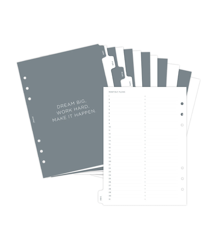filofax-minimal-monatsregister-a5-f-r-organiser-und-clipbook image 2