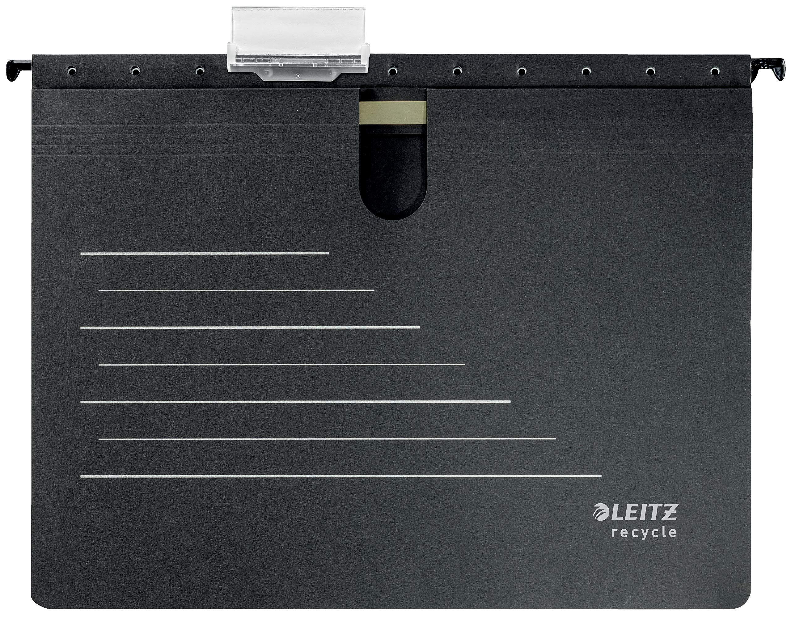 leitz-alpha-h-ngehefter-a4-recycle-schwarz-grau-19200095 image 1