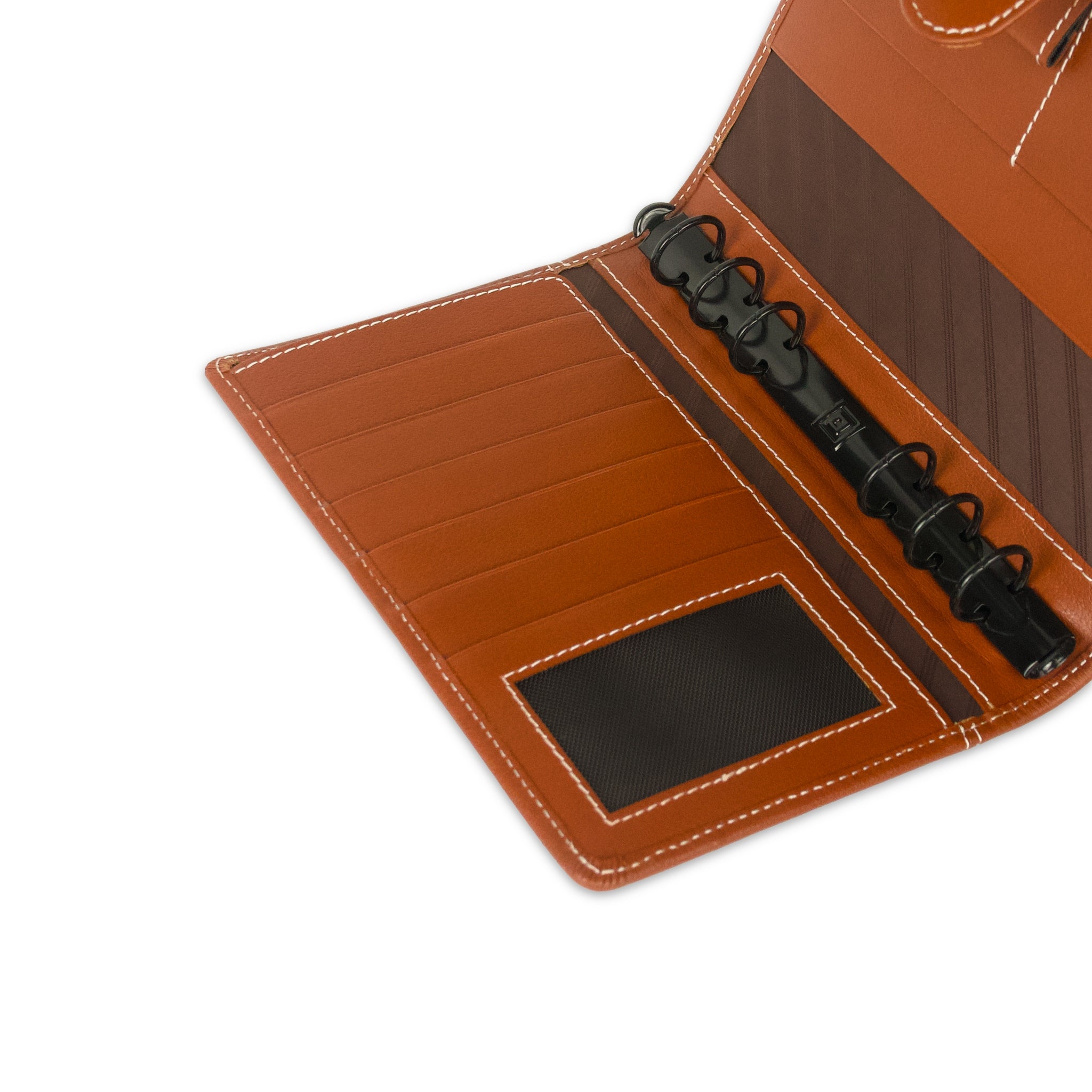 time-system-compact-montana-ringbuch-braun-mit-verschlusslasche-leder-planer image 3