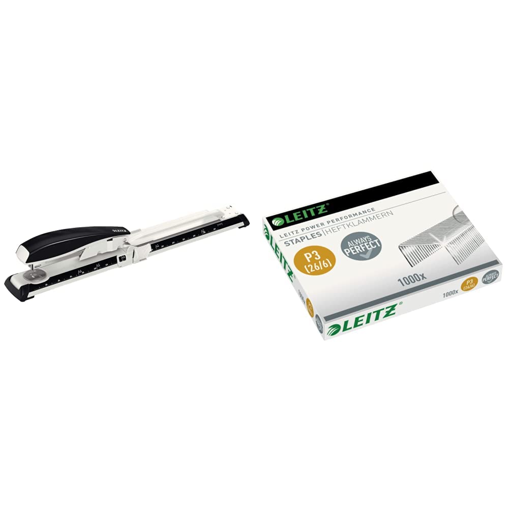 leitz-nexxt-langarm-heftger-t-metall-schwarz-f-r-40-blatt-inkl-klammern image 6