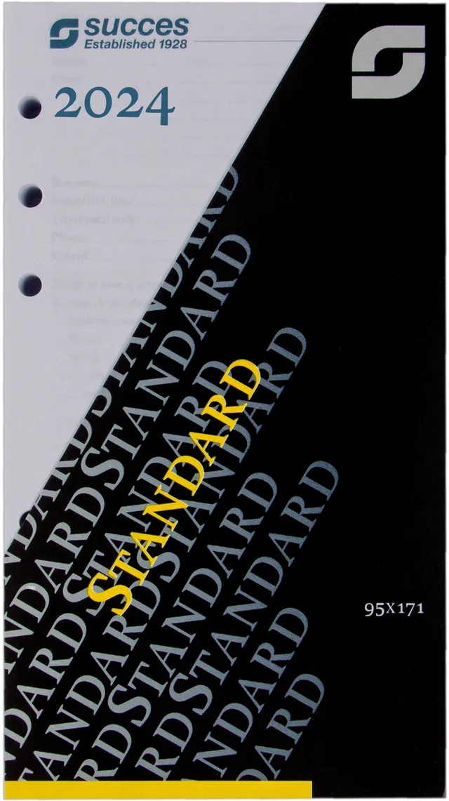 time-system-succes-standard-kalender-7-tage-auf-2-seiten-deutsch-2026 image 1