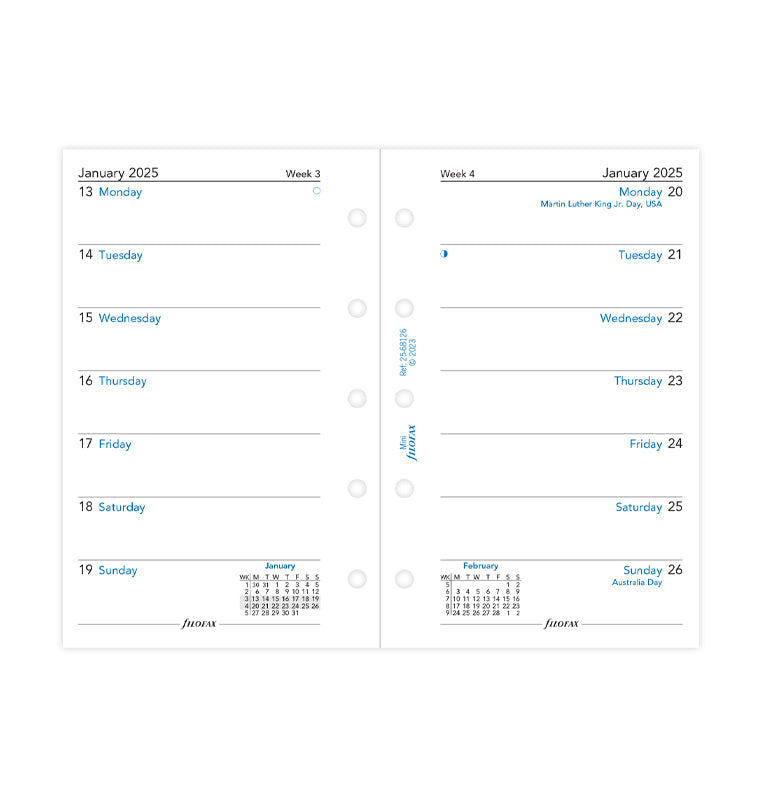 filofax-kalendereinlage-mini-2026-1-woche-1-seite-englisch image 4