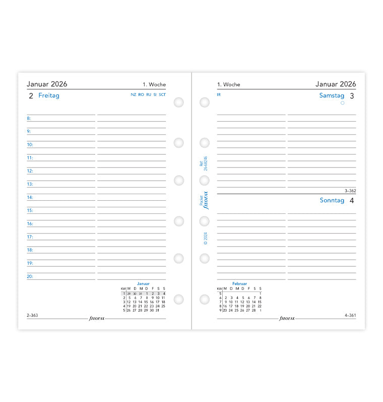 filofax-pocket-kalendereinlage-2026-1-tag-1-seite-deutsch image 4