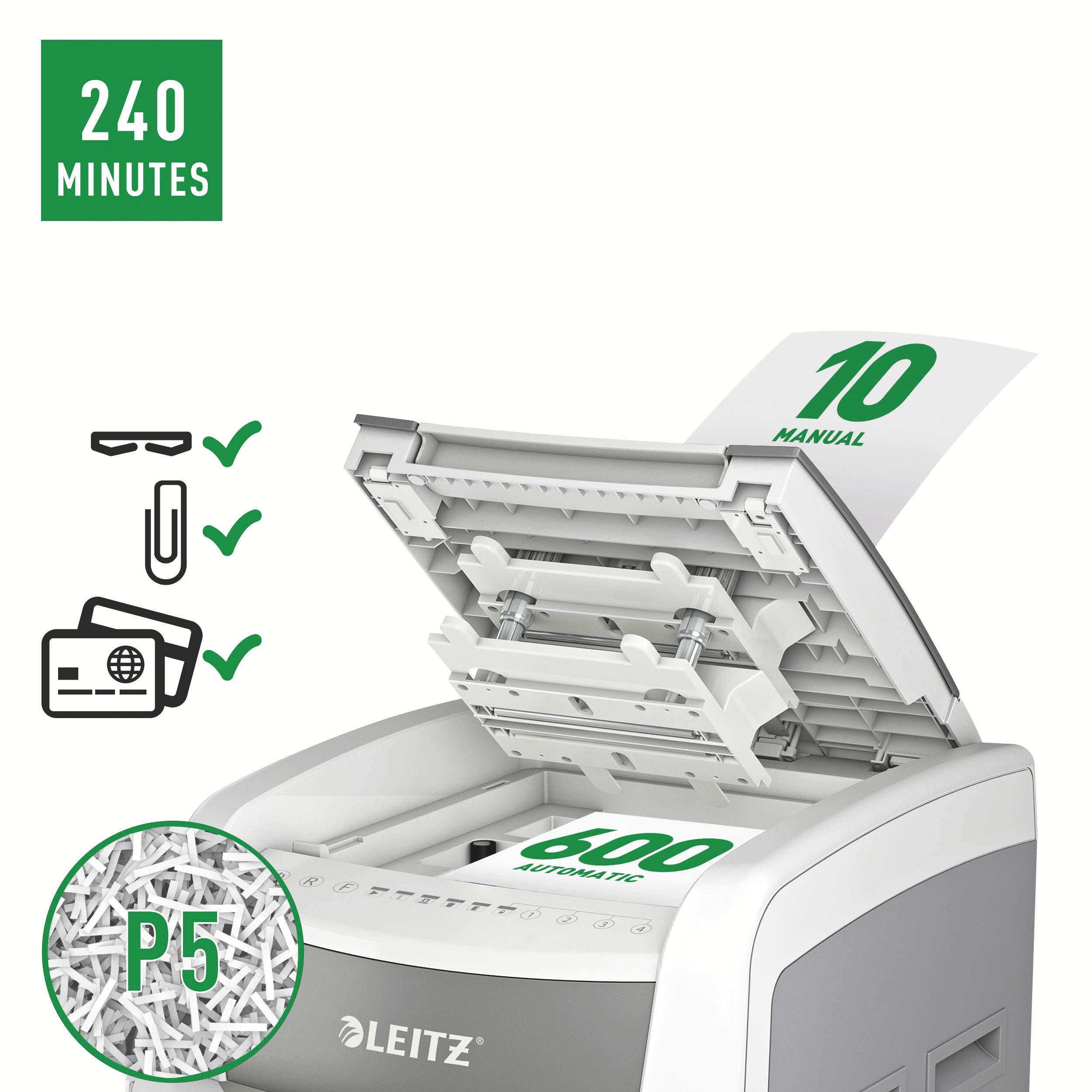 leitz-iq-autofeed-office-600-aktenvernichter-p5-mikroschnitt-600-blatt-wei image 3