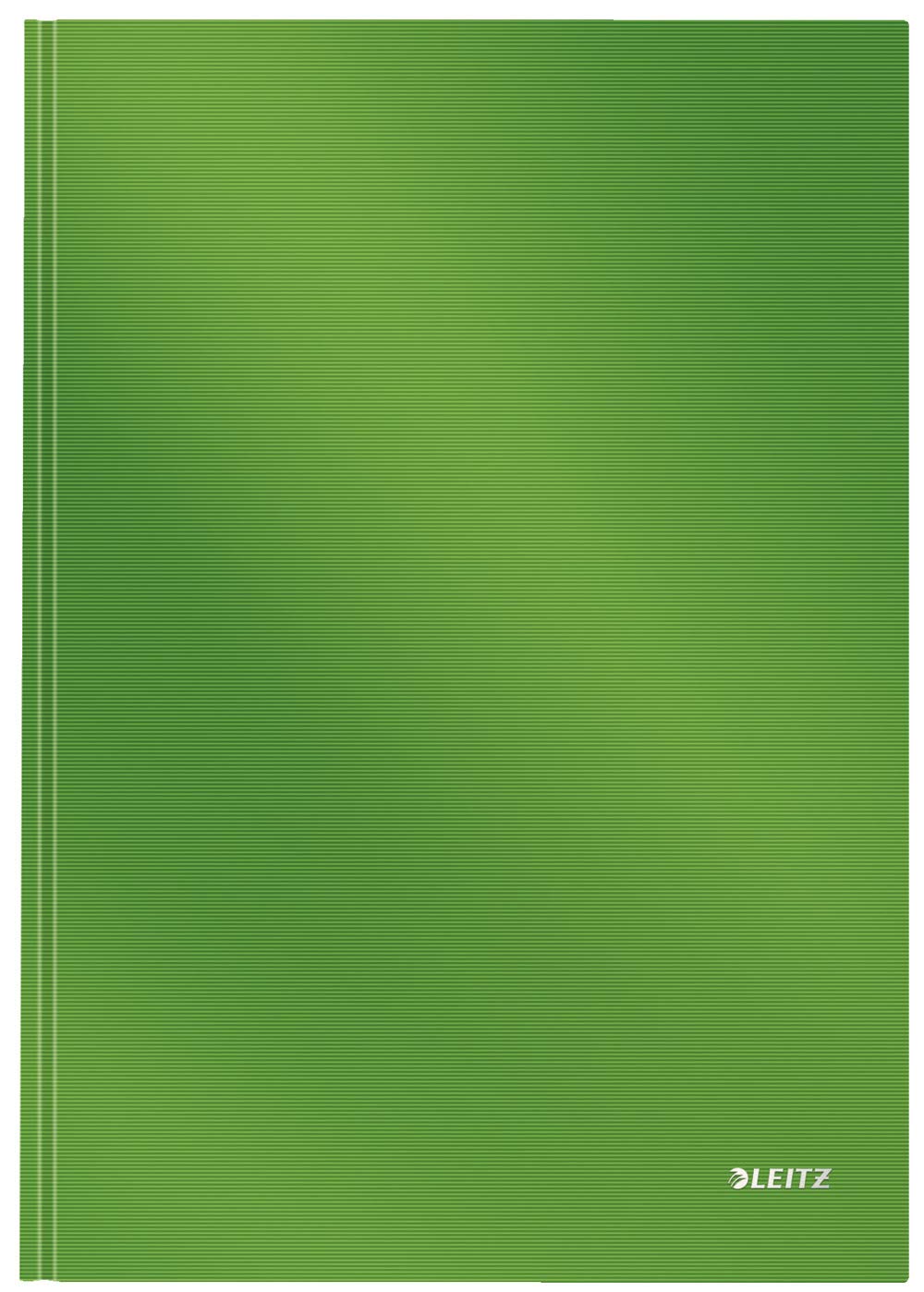 leitz-solid-notizbuch-a4-80-blatt-kariert-hardcover-hellgr-n-46640050 image 1