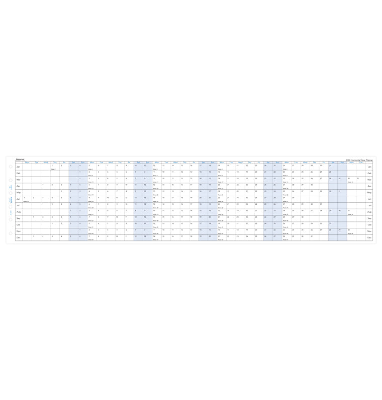 filofax-jahresplaner-englisch-pocket-2026-leporello-zum-ausklappen image 4