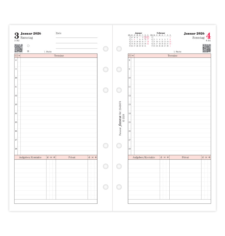 filofax-professional-kalendereinlage-2026-personal-1-tag-1-seite-deutsch-68474 image 4