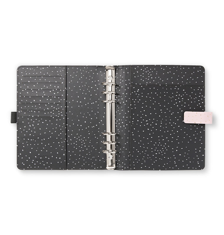 filofax-confetti-a5-organiser-glatter-einband-mit-gold-akzenten image 3