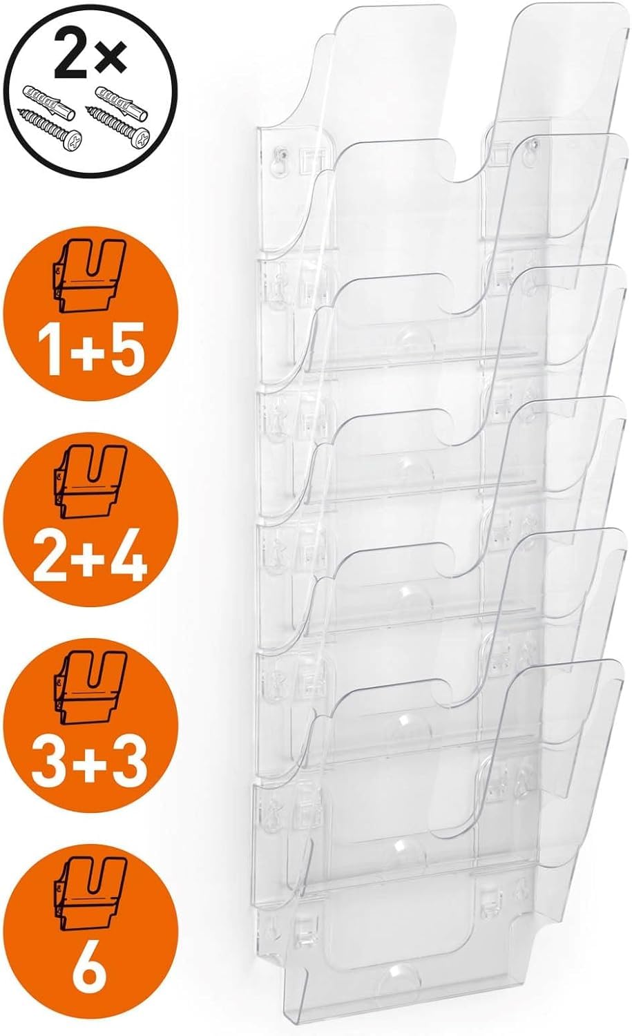 durable-flexiplus-duo-prospekthalter-a4-transparent-1700140200-6-f-cher-wandmont image 2