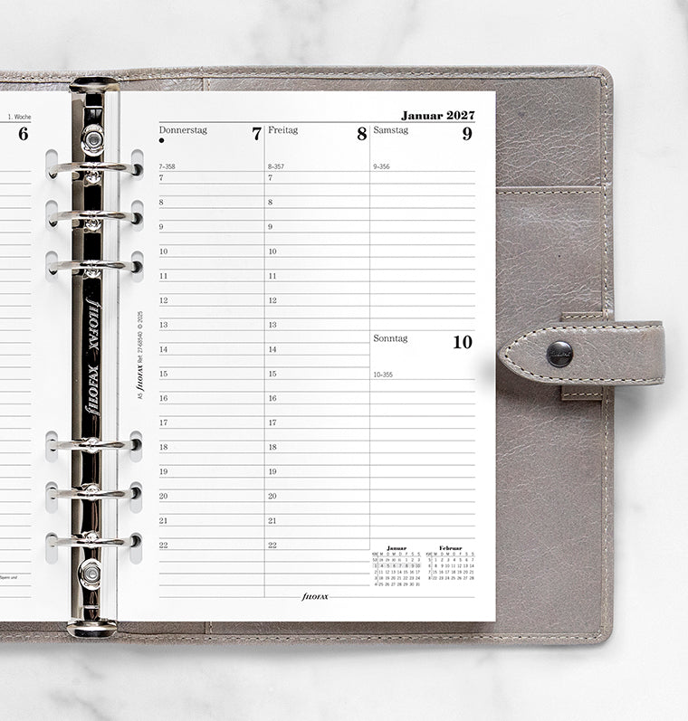 filofax-kalendereinlage-a5-2027-deutsch-1-woche-2-seiten image 2