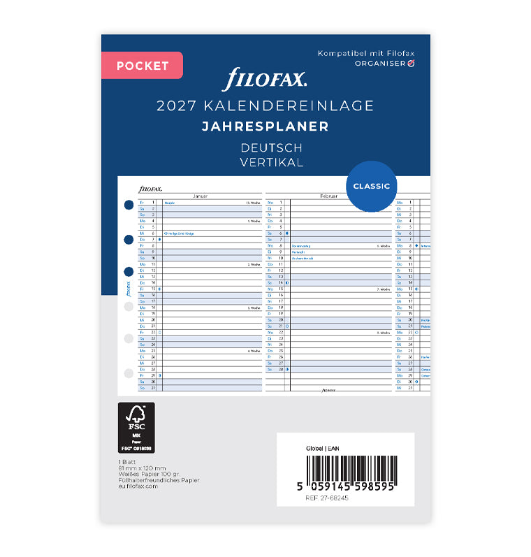 filofax-jahresplaner-deutsch-pocket-2027-leporello-zum-ausklappen image 1