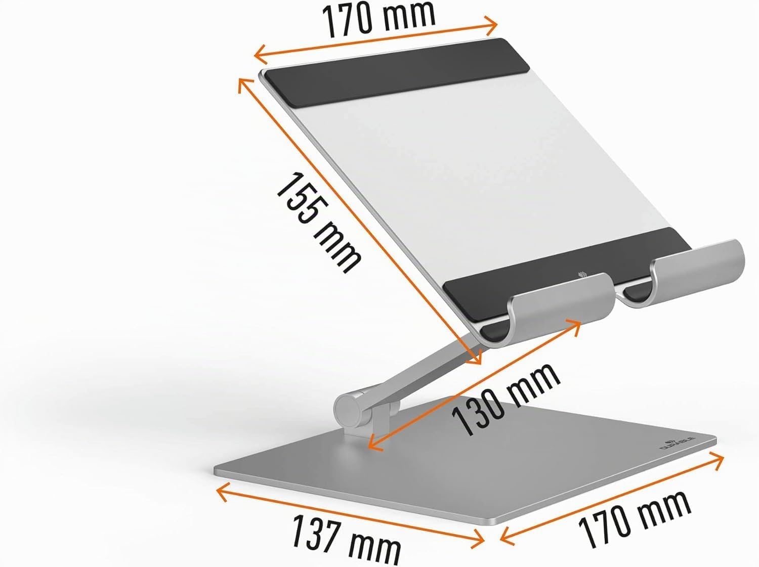 durable-tablet-tischst-nder-rise-894023-faltbar-silber image 4