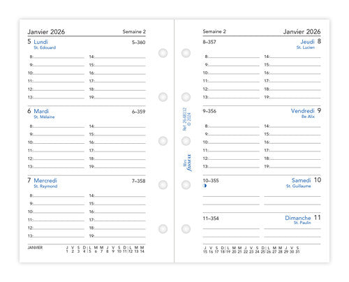filofax-kalendereinlage-mini-2026-1-woche-2-seiten-franz-sisch image 4