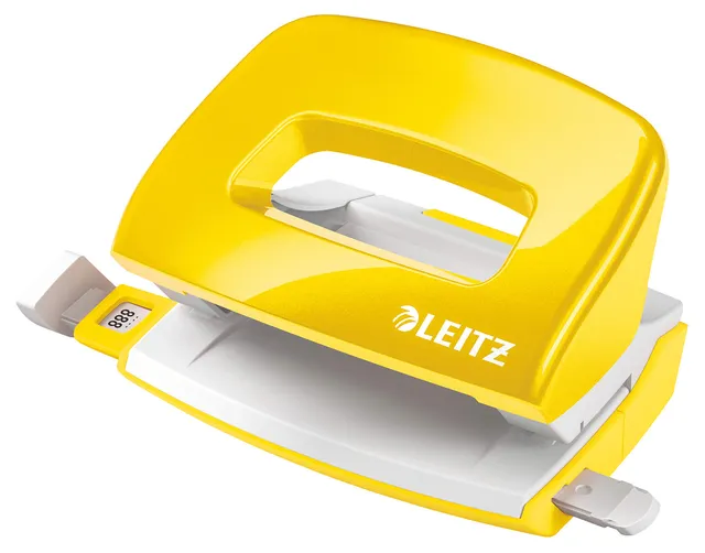 leitz-wow-mini-locher-aus-metall-f-r-10-blatt-gelb-50601016 image 1