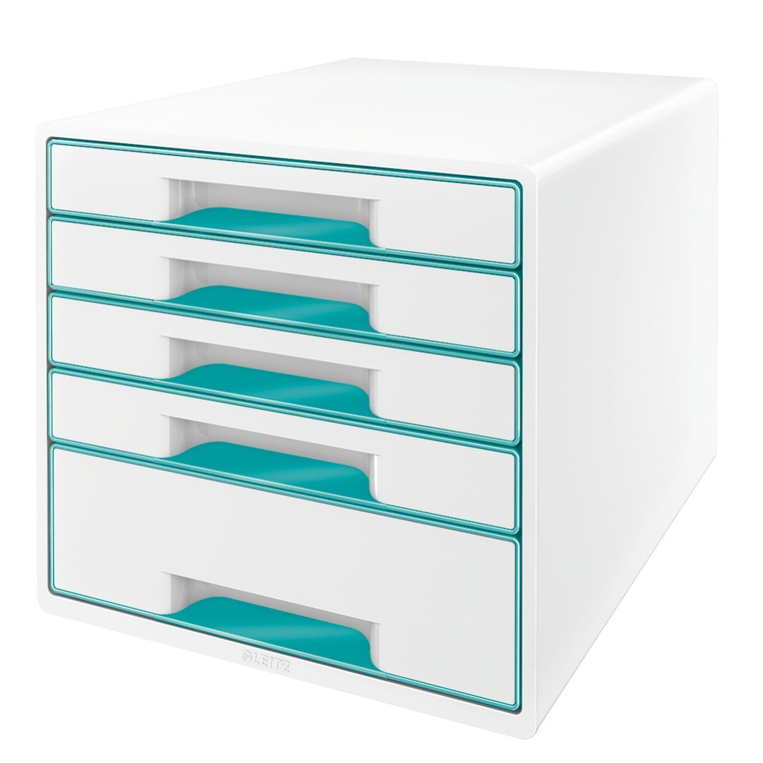 leitz-beschriftungsset-f-r-wow-cube-schubladenbox-transparent-61110000 image 4