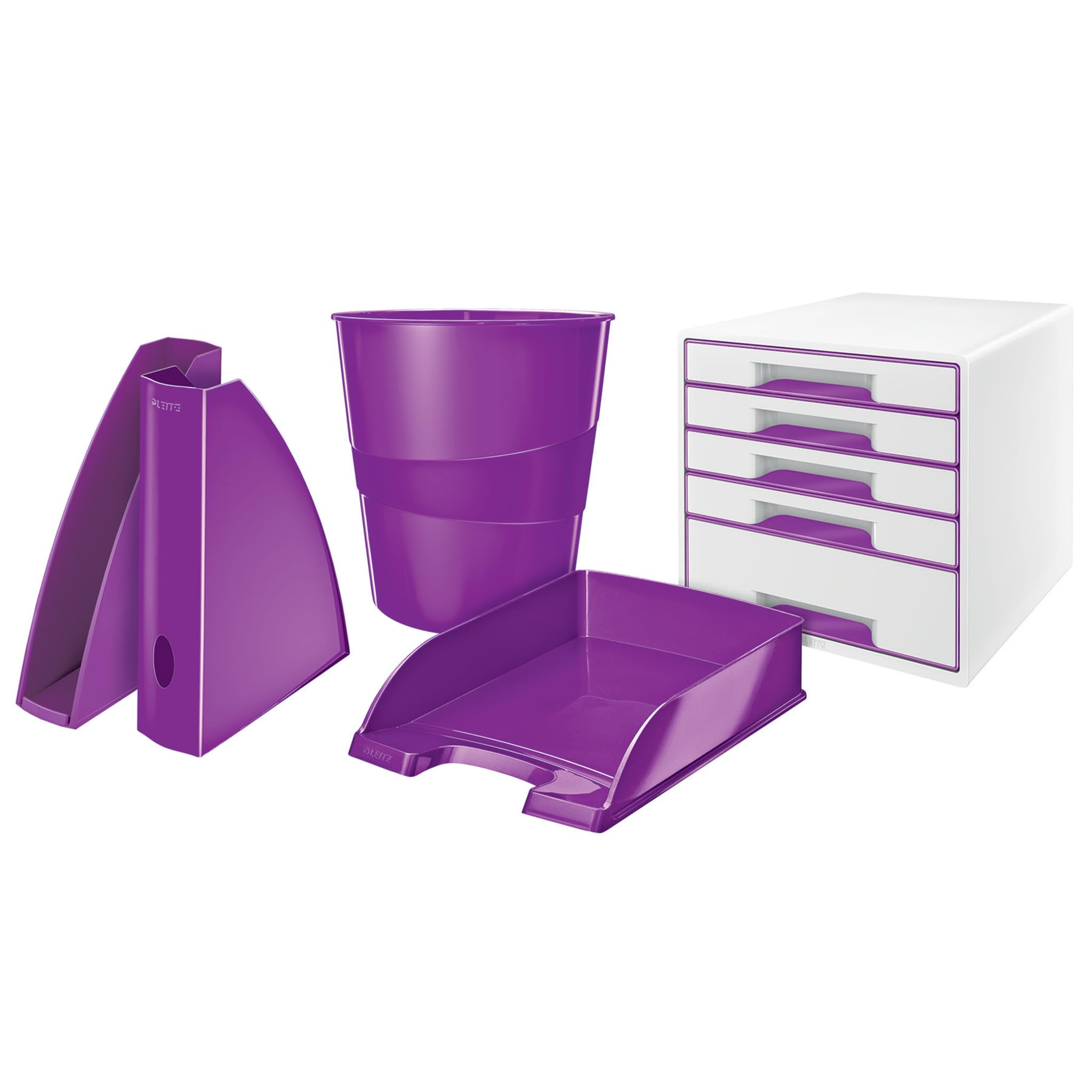 leitz-wow-papierkorb-15-liter-kunststoff-violett-metallic image 6