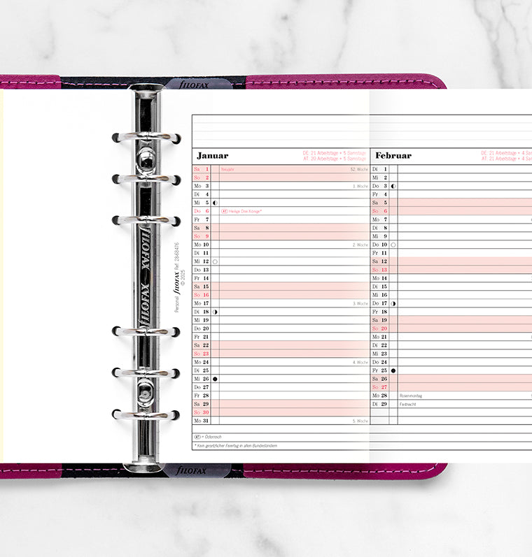 filofax-personal-jahresplaner-2028-deutsch-leporello image 2