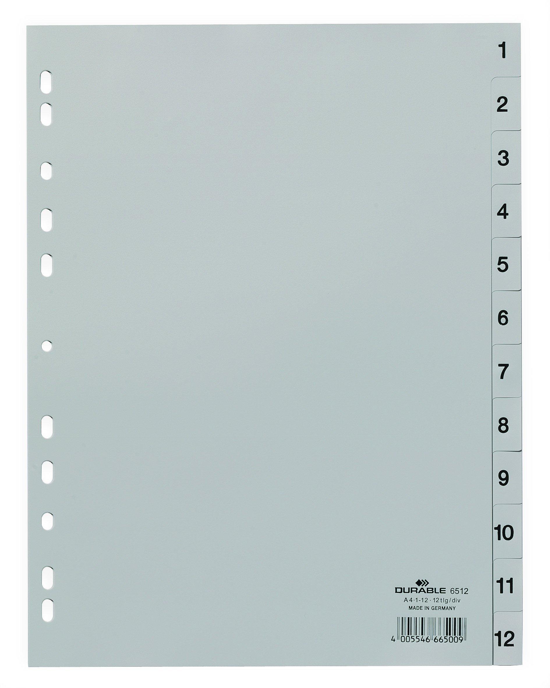 durable-zahlenregister-1-31-a4-pp-grau-10-st-ck image 5