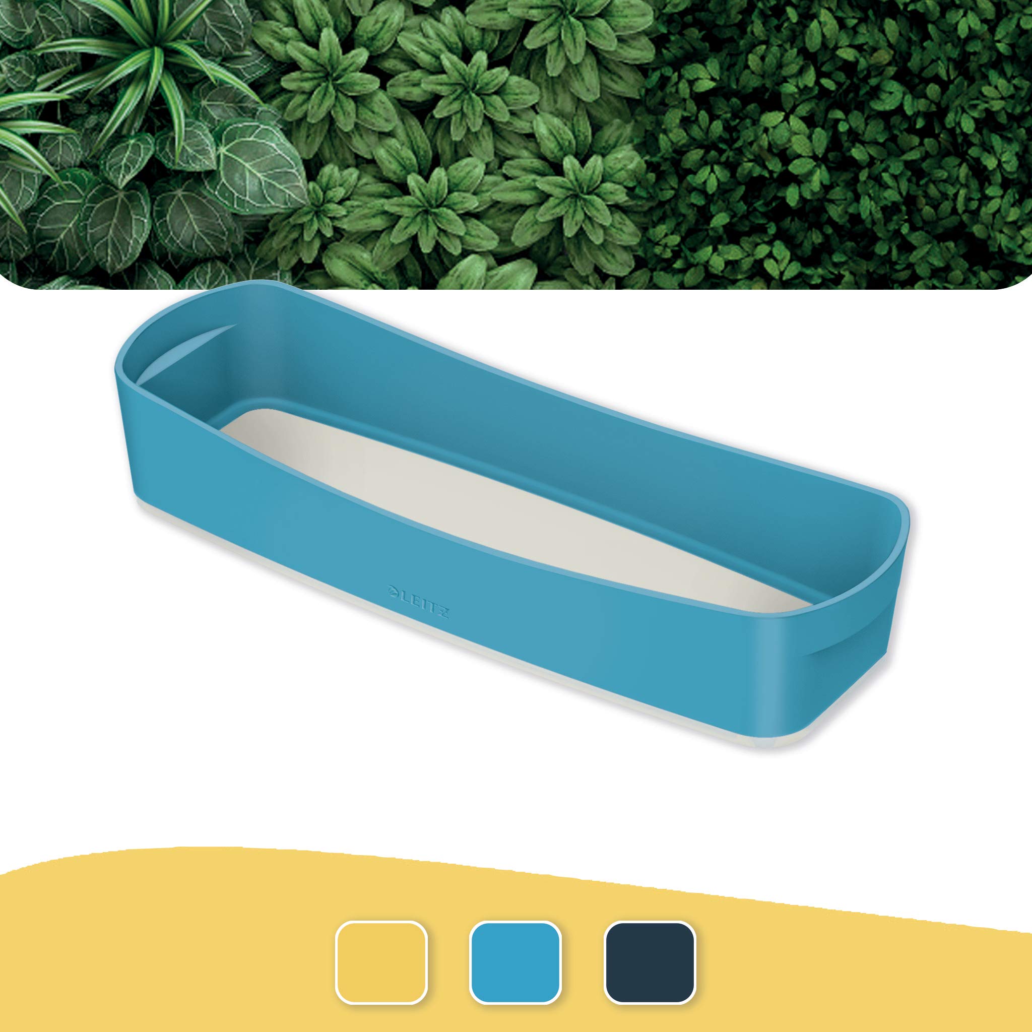 leitz-mybox-cosy-aufbewahrungsschale-52654061-sanftes-blau-307-x-55-x-105-mm image 2