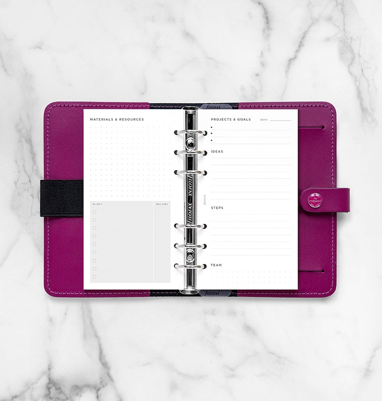 filofax-projects-goals-tracker-personal-56-blatt image 3