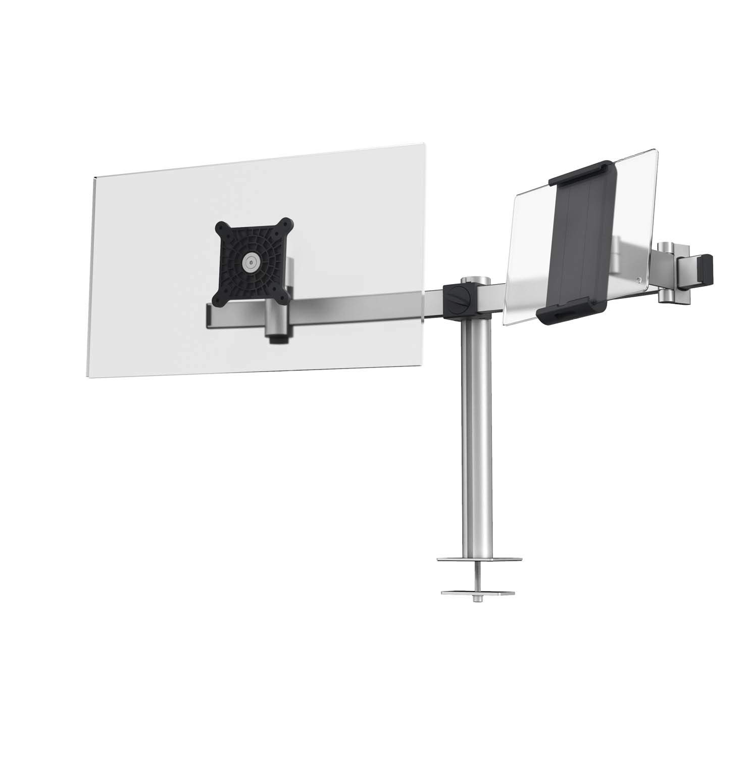 durable-tough-tischhalter-f-r-1-monitor-21-27-1-tablet-7-13-silber-508823 image 1
