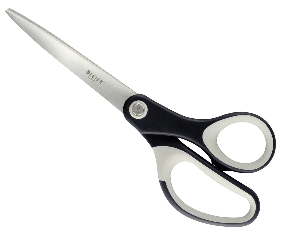 leitz-titan-schere-20-5-cm-edelstahl-schwarz image 1