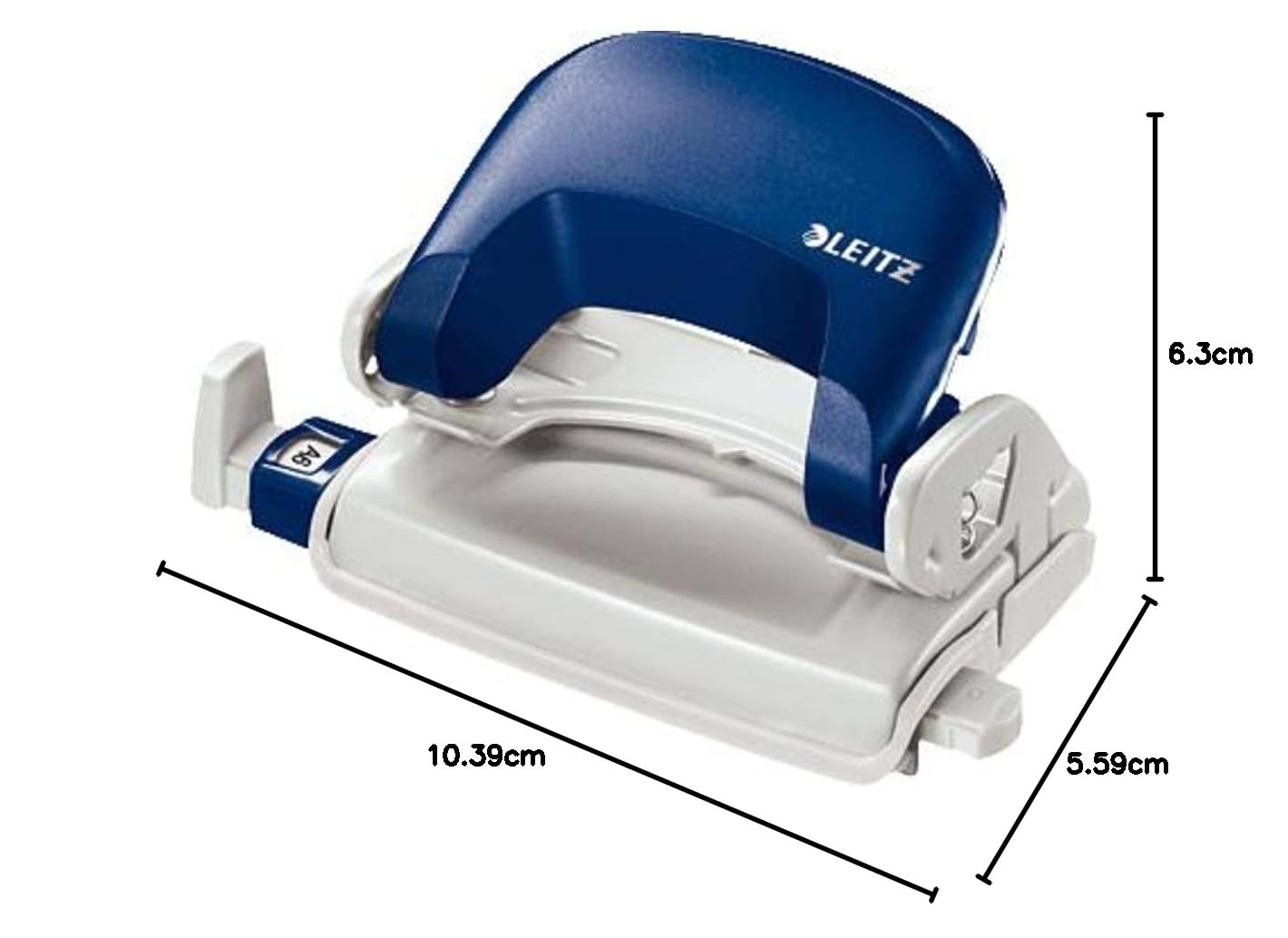 leitz-nexxt-mini-b-ro-locher-metall-blau-10-blatt-50580035 image 7