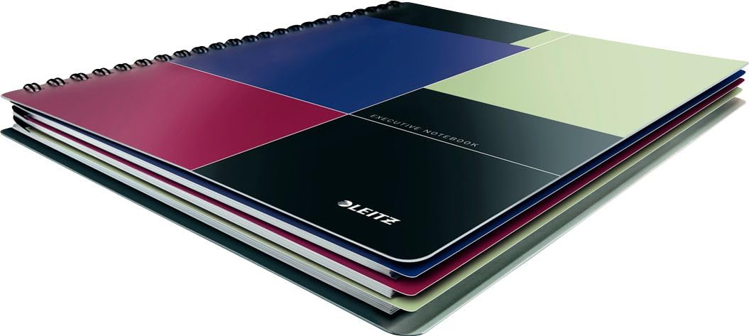 leitz-executive-collegeblock-a5-kariert-spiralbindung-pp-einband image 1