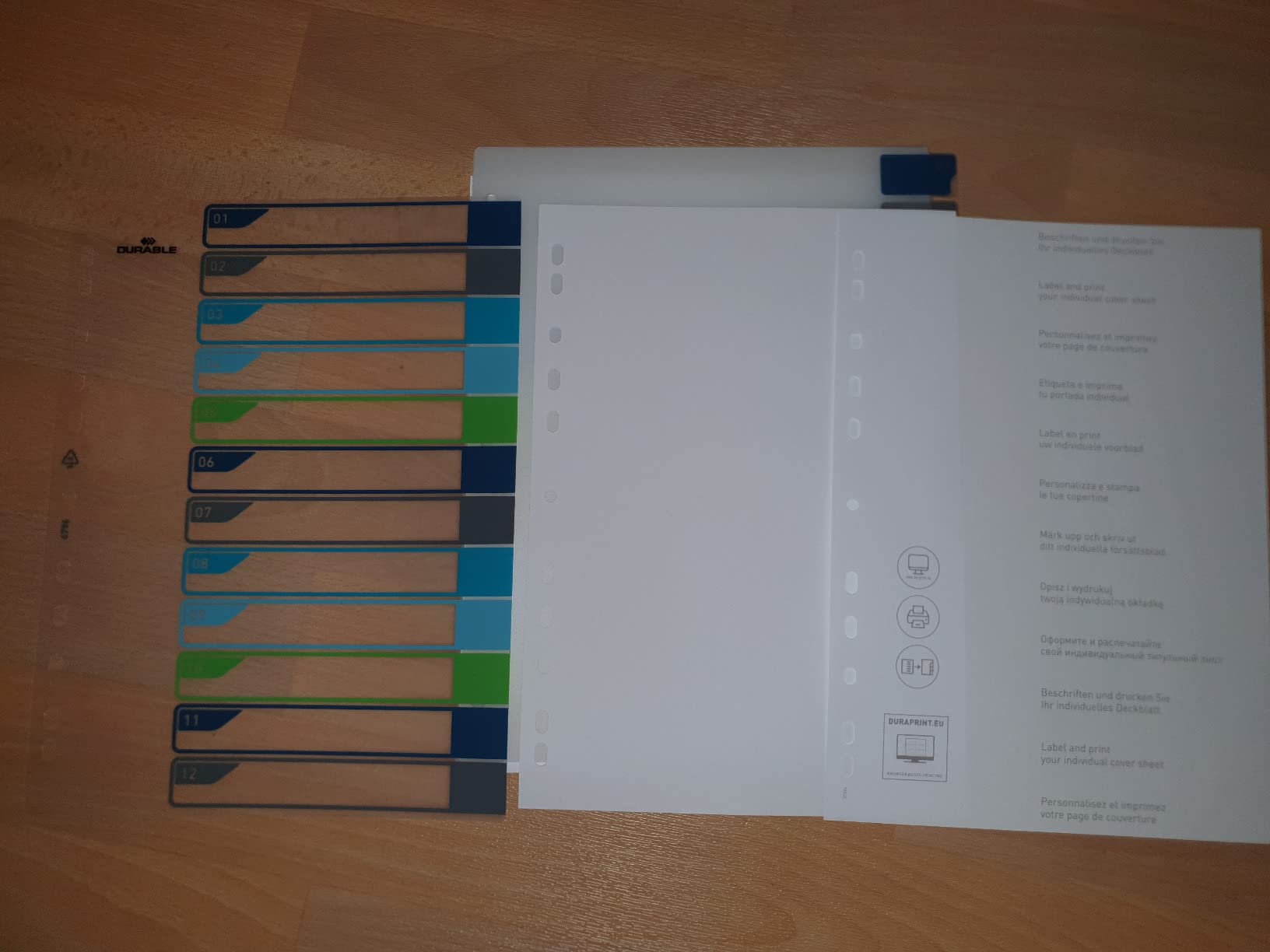 Okay, Farben etwas blass