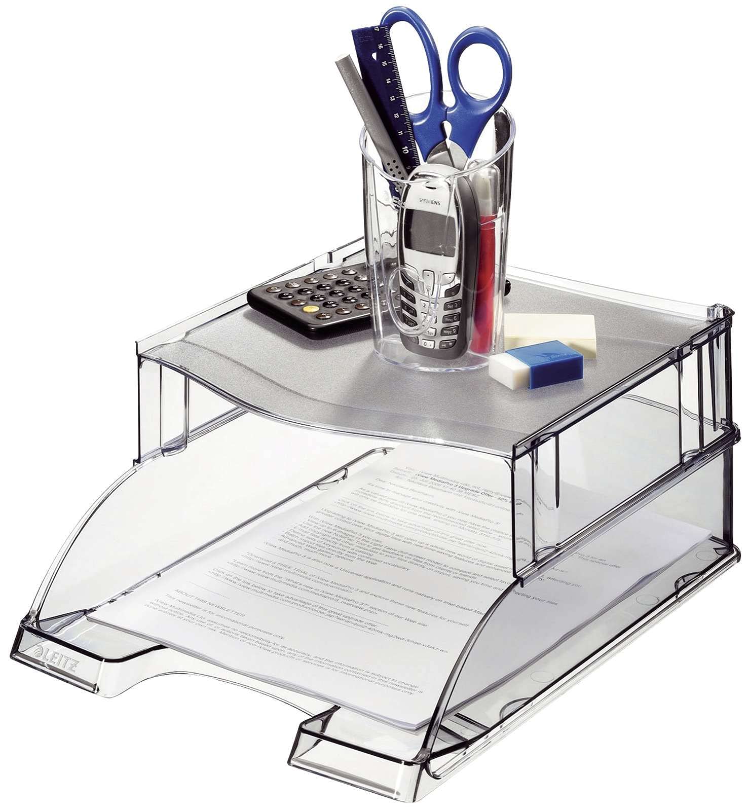 leitz-plus-ablageplatte-f-r-briefkorbsystem-grau-52970085 image 7