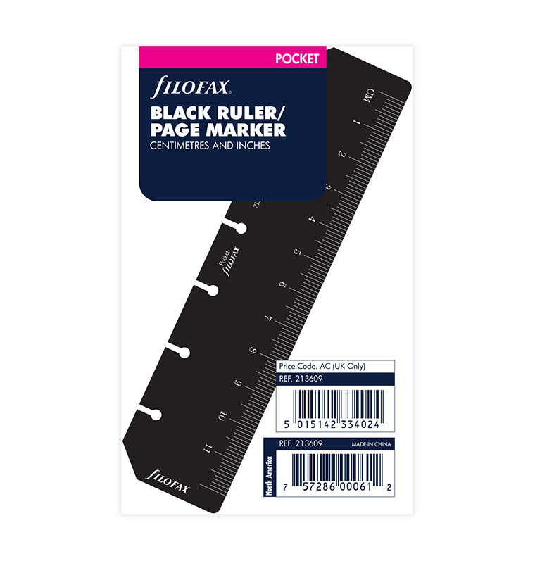 filofax-lineal-lesezeichen-schwarz-pocket-organiser-zubeh-r image 4