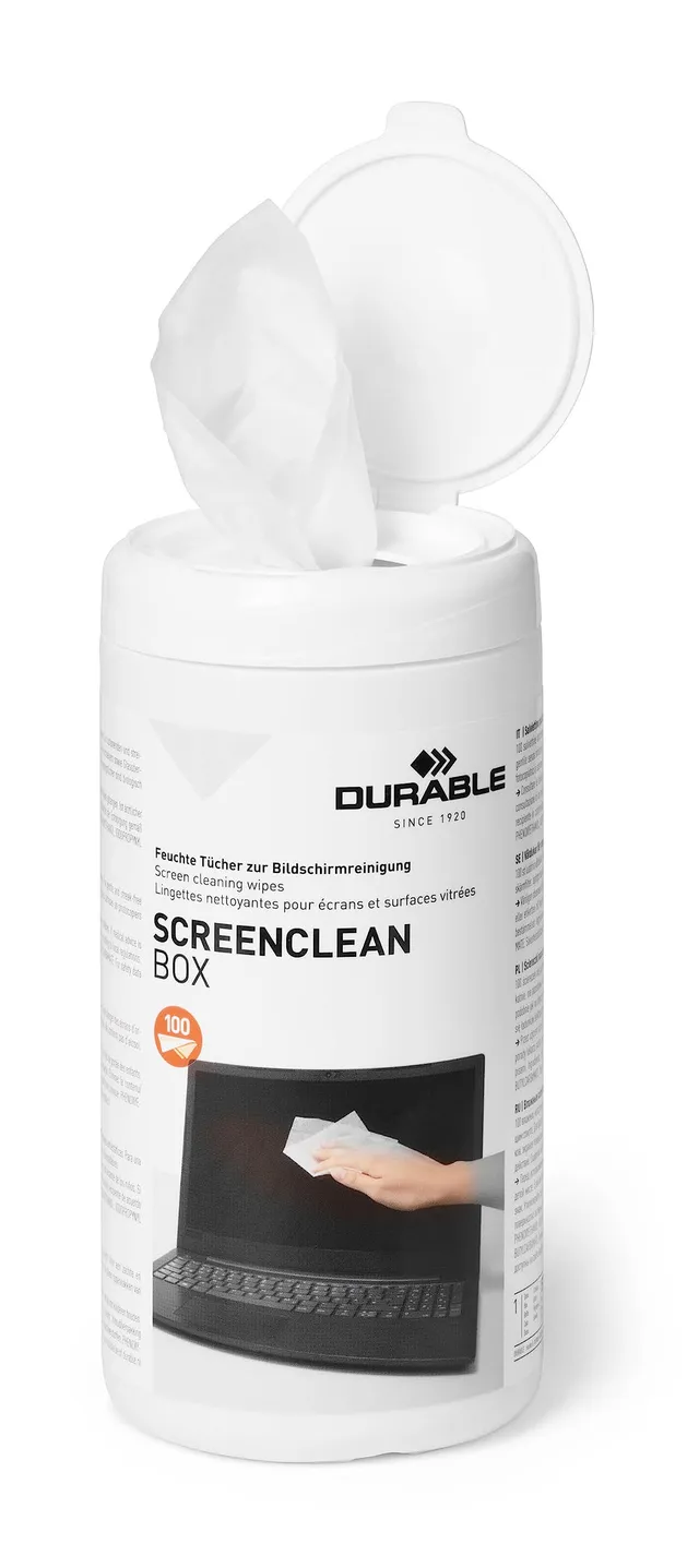 durable-screenclean-box-bildschirmreiniger-100-feuchtt-cher image 1