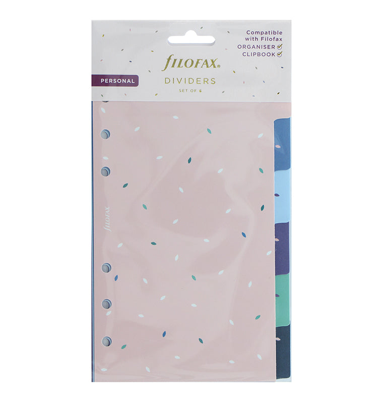 filofax-garden-trennbl-tter-personal-6er-set-kunststoff-floral image 2