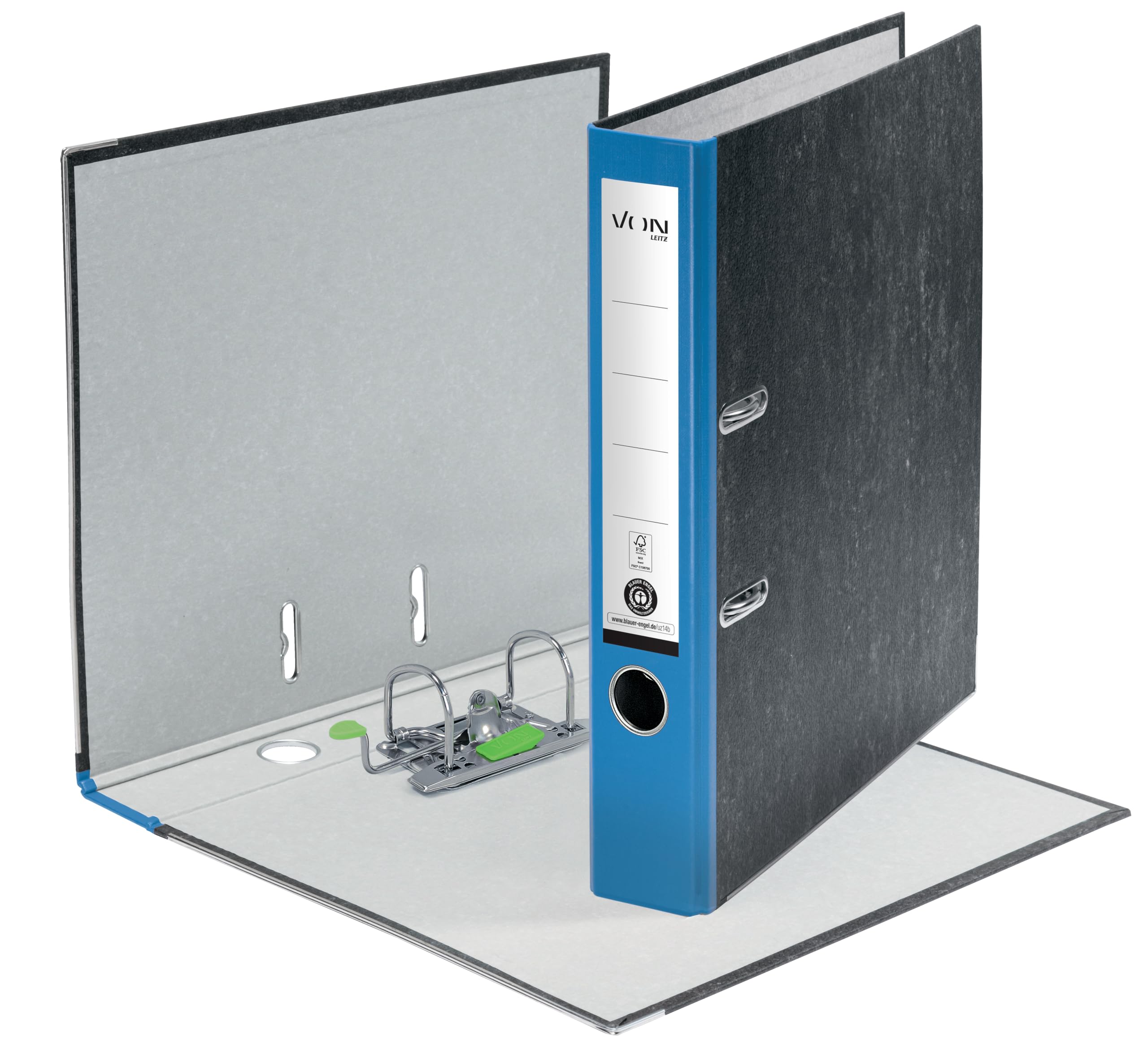 leitz-von-ordner-a4-50-mm-r-cken-f-r-350-blatt-recycling-blau image 4