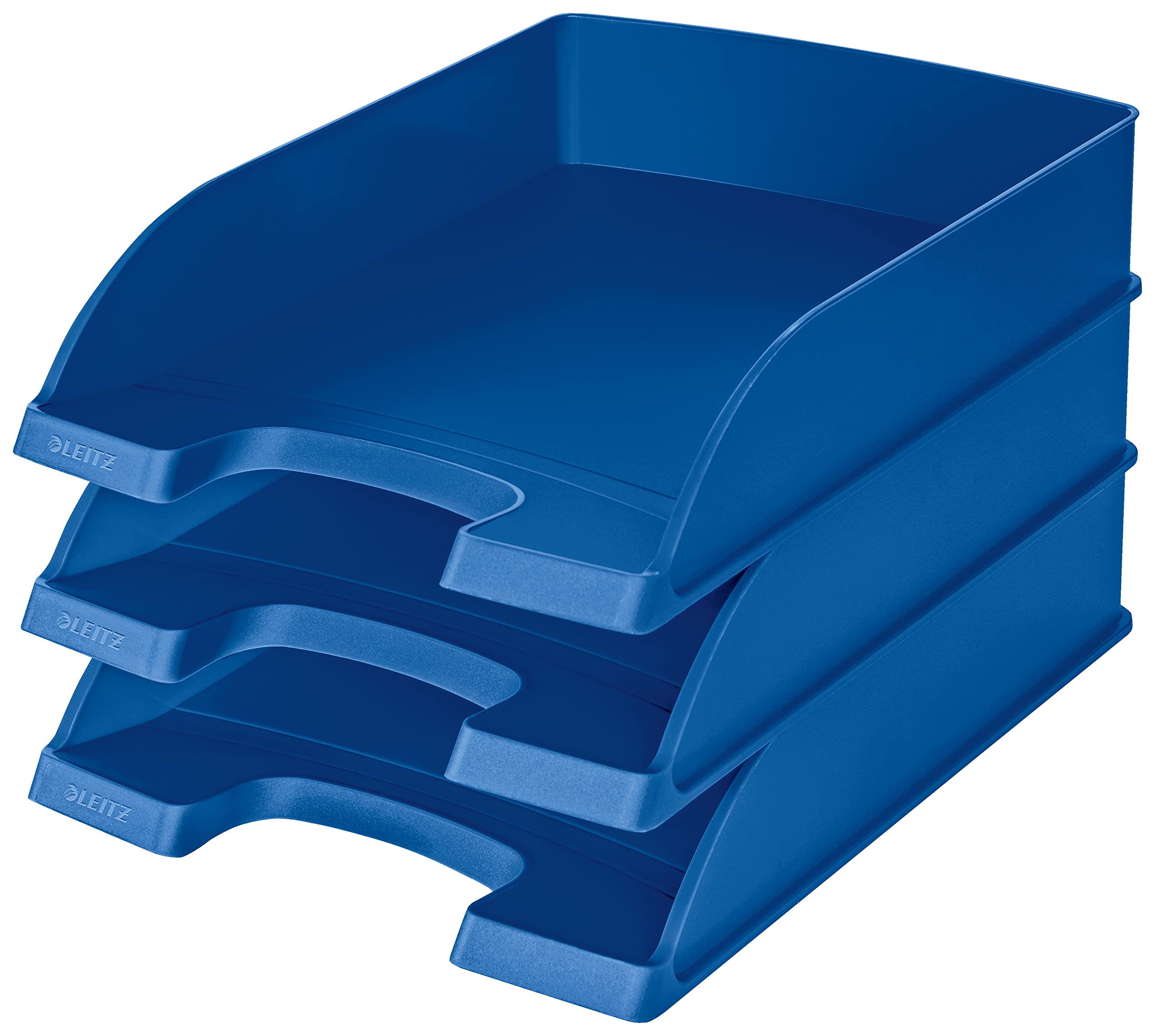 leitz-briefkorb-standard-a4-5er-pack-blau-stapelbar-52270035 image 4