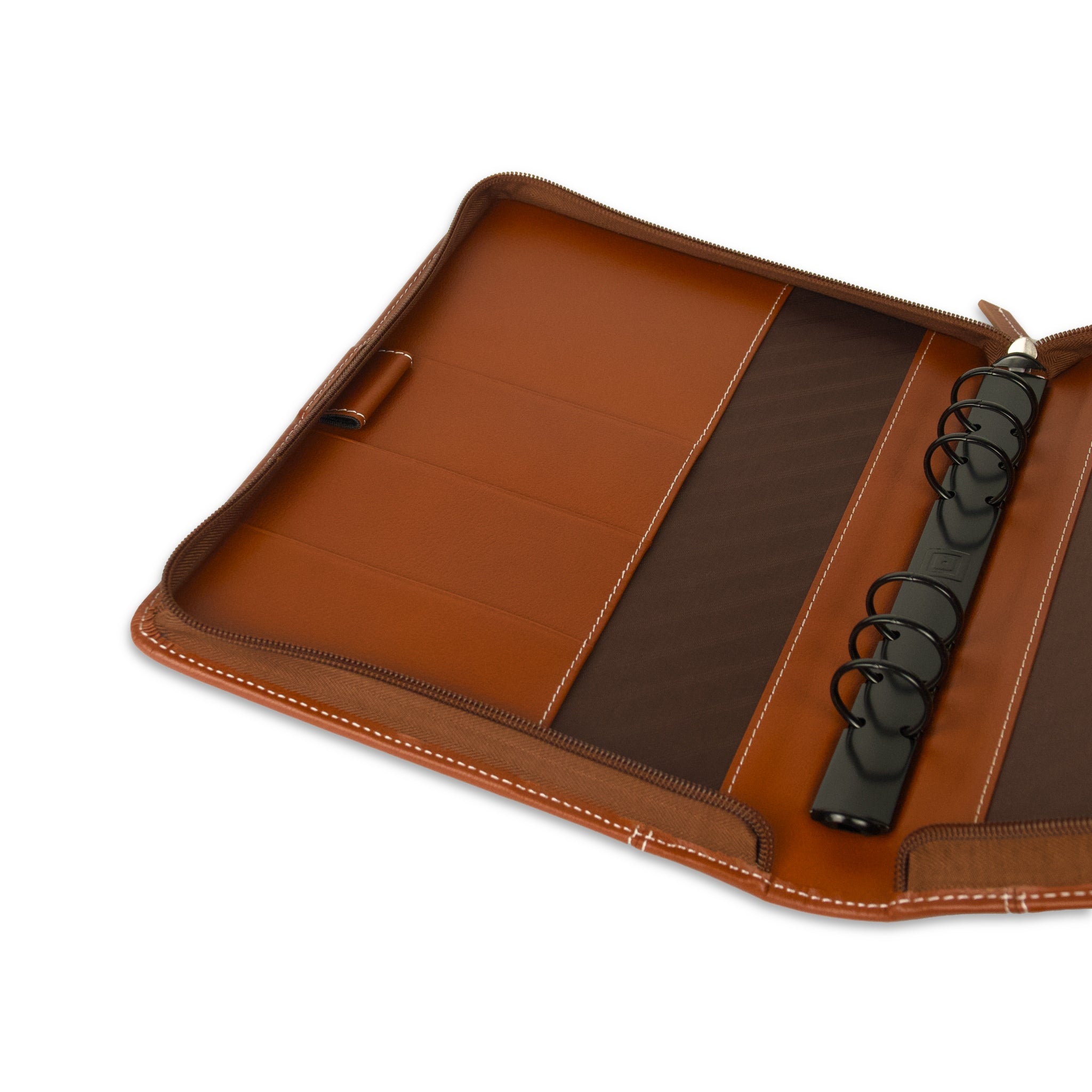 time-system-montana-a5-ringbuch-25-mm-braun-mit-rei-verschluss image 4