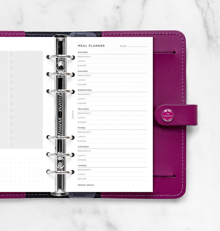 filofax-meal-planner-einlage-personal-56-blatt image 2