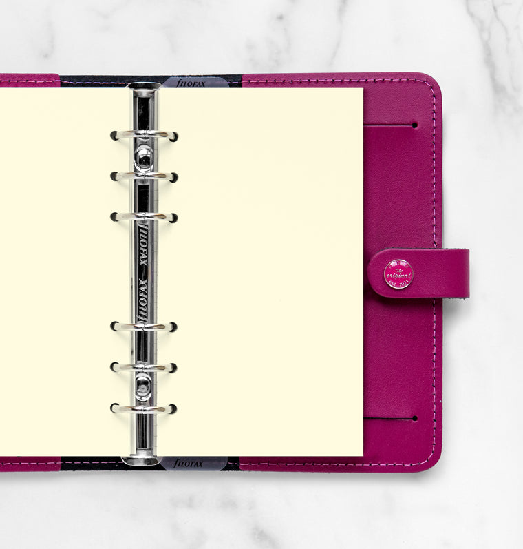 filofax-notizpapier-cotton-cream-blanko-personal-30-blatt image 2