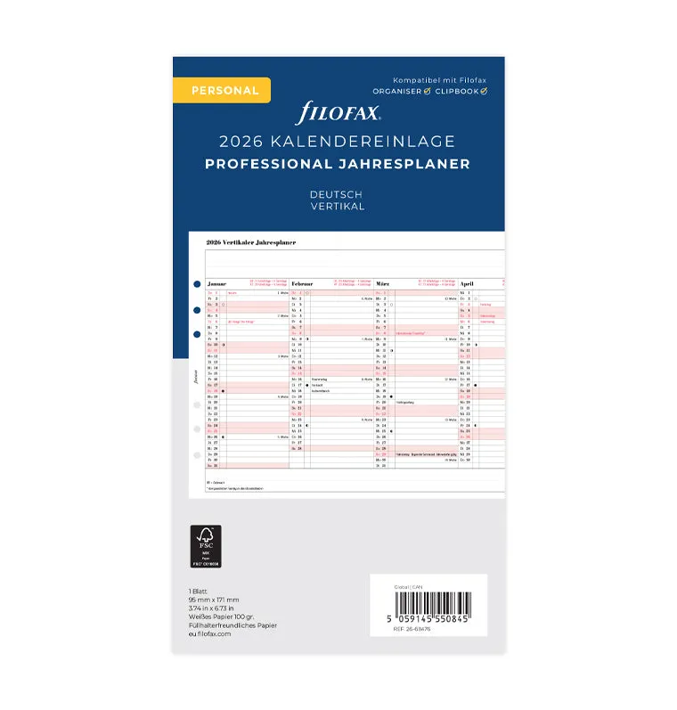 filofax-professional-jahresplaner-deutsch-personal-2026-leporello image 1